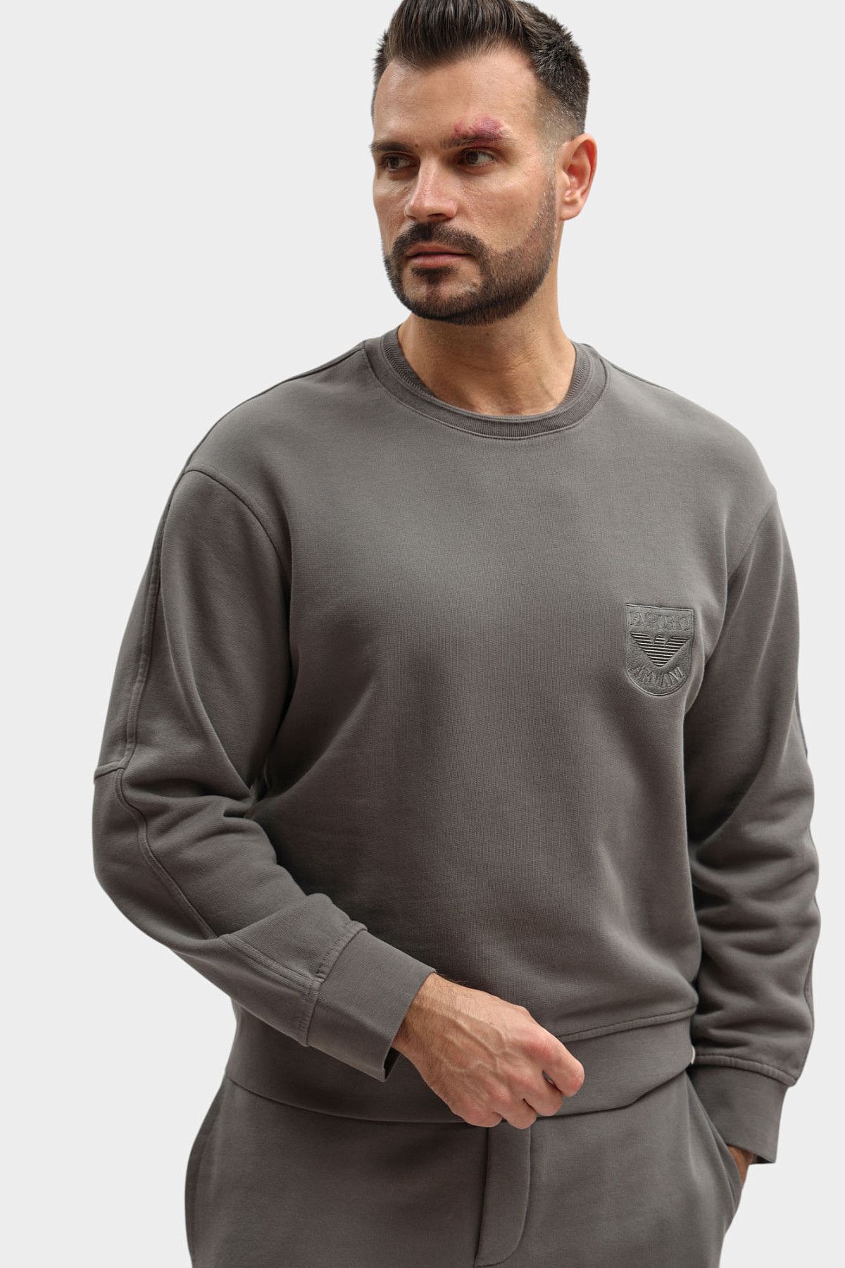 Свитшот Emporio Armani Серый