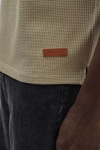 Поло хлопковое Trussardi