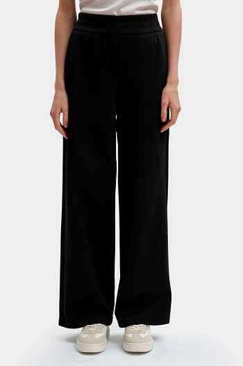 Брюки спортивные хлопковые черные Armani Exchange
