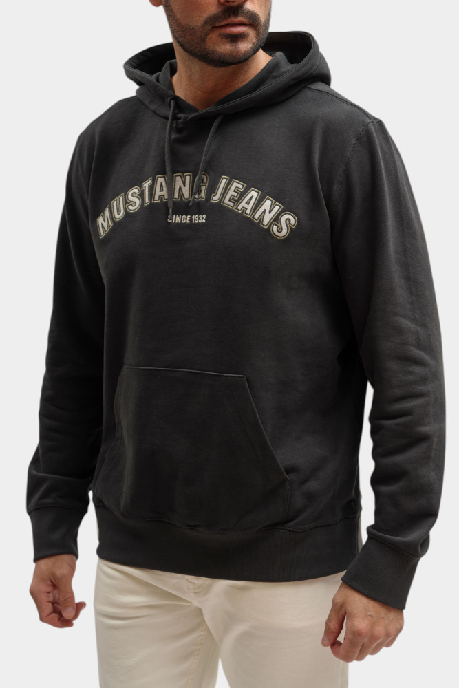1017554 Худи Mustang Черный