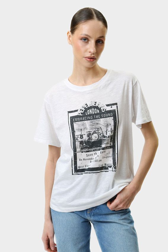 Футболка Pepe Jeans Белый