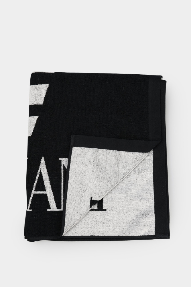 7X000102_AF13300 Полотенце EA7 Черный