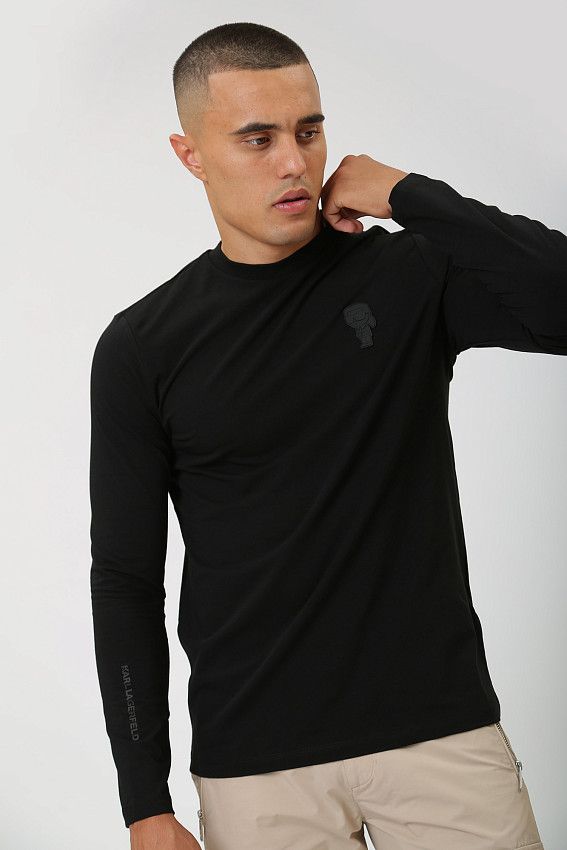 Лонгслив Karl Lagerfeld Черный