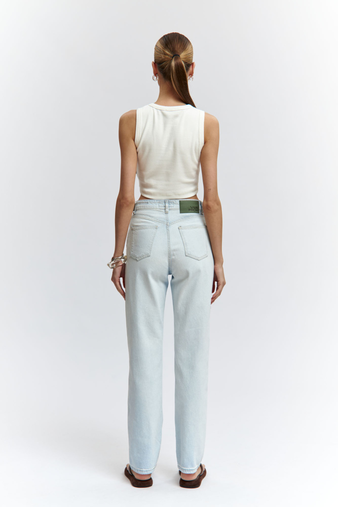 VW-OMA-33-433 брюки джинсовые van mich 