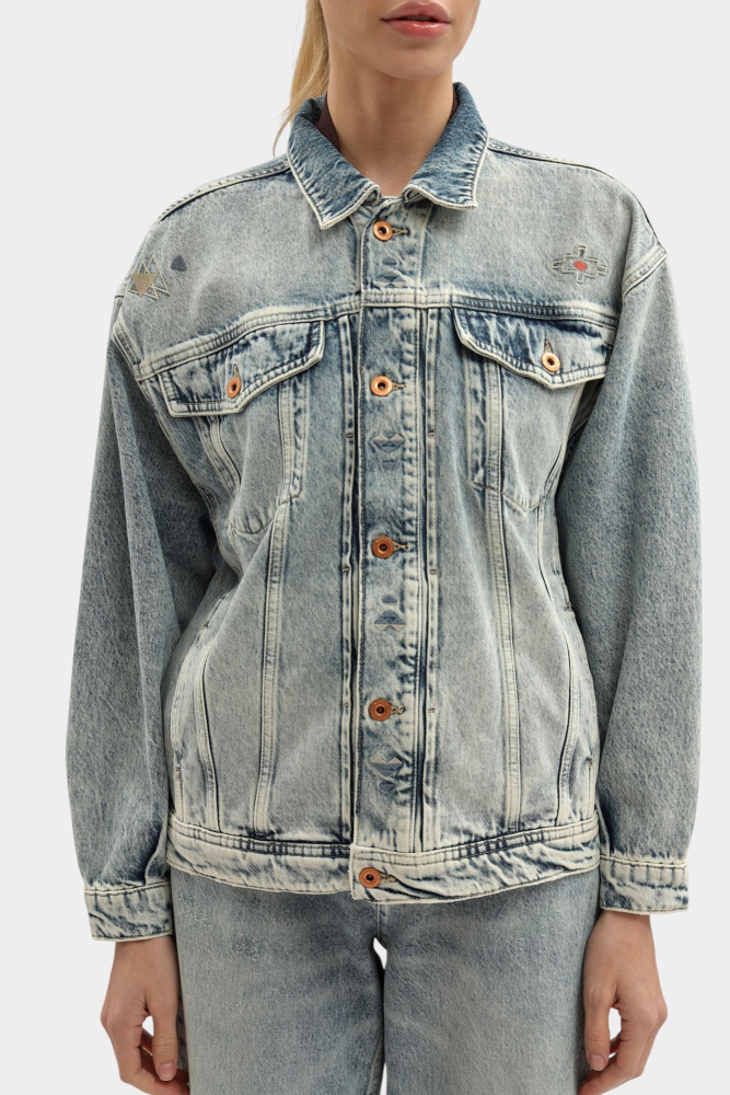 1016944-5000 куртка джинсовая mustang 