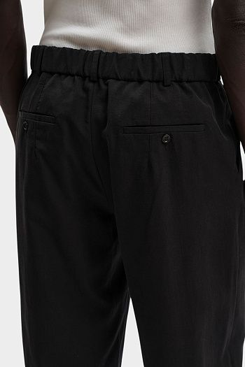 Брюки из хлопка Emporio Armani