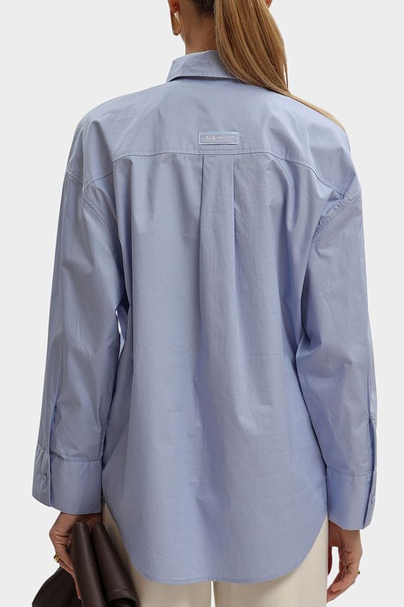 Рубашка Armani Exchange Голубой