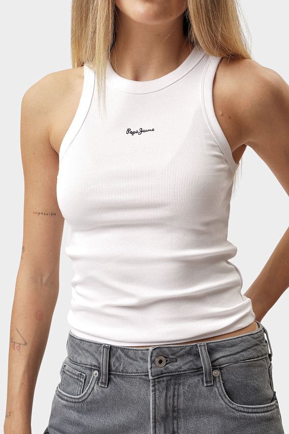 Топ Pepe Jeans Белый