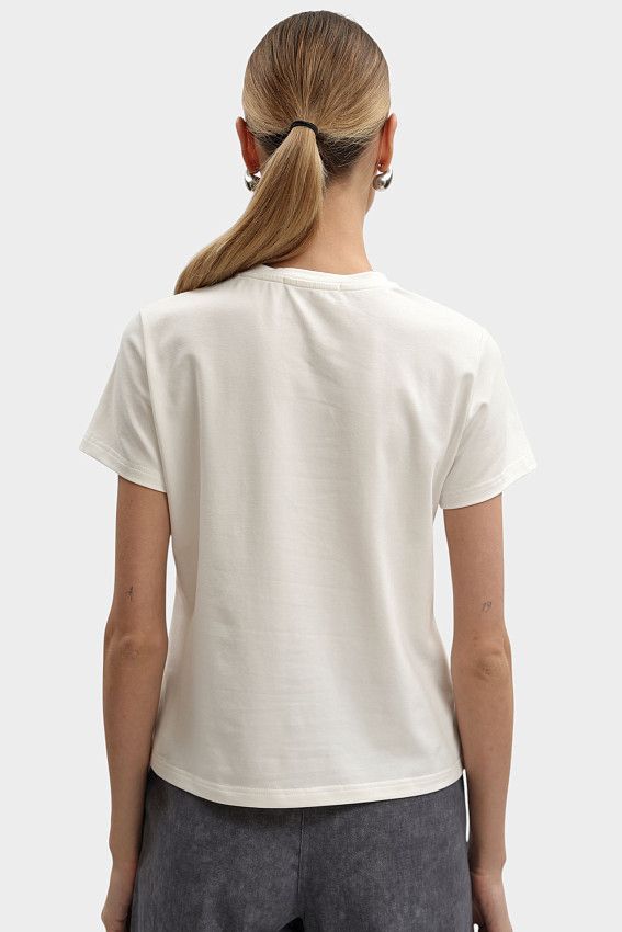 Футболка The Hills Молочный