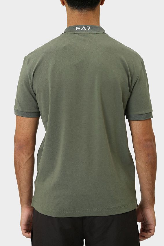 Поло EA7 Зеленый