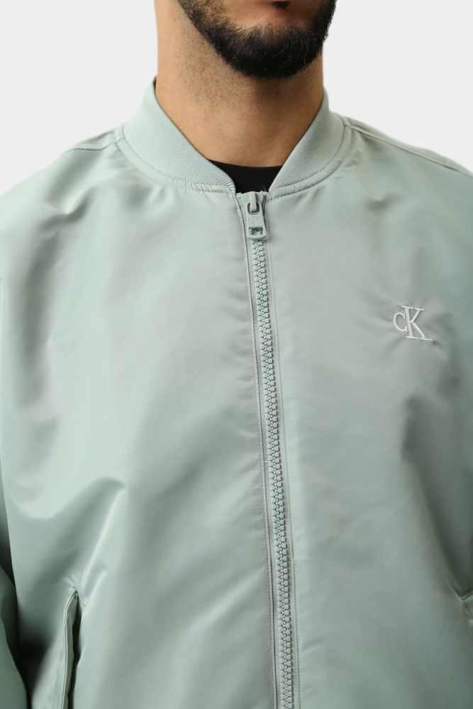J30J325110 Бомбер Calvin Klein Jeans Зеленый