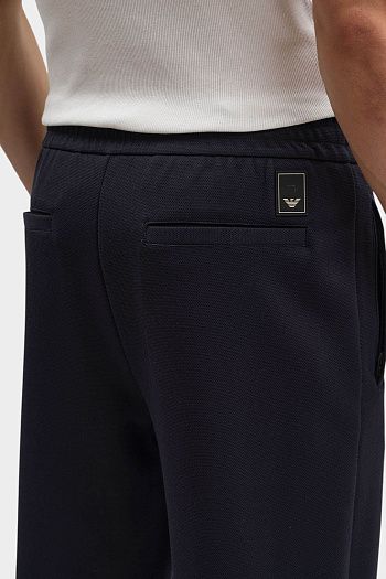 Брюки спортивные черные Emporio Armani