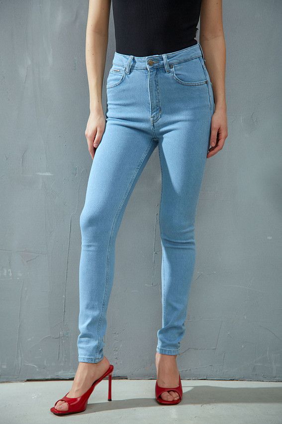 Джинсы HIGH RISE SUPER SKINNY  Van Mich