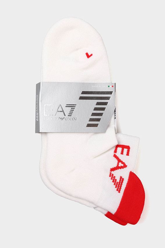 Короткие носки EA7 Белый