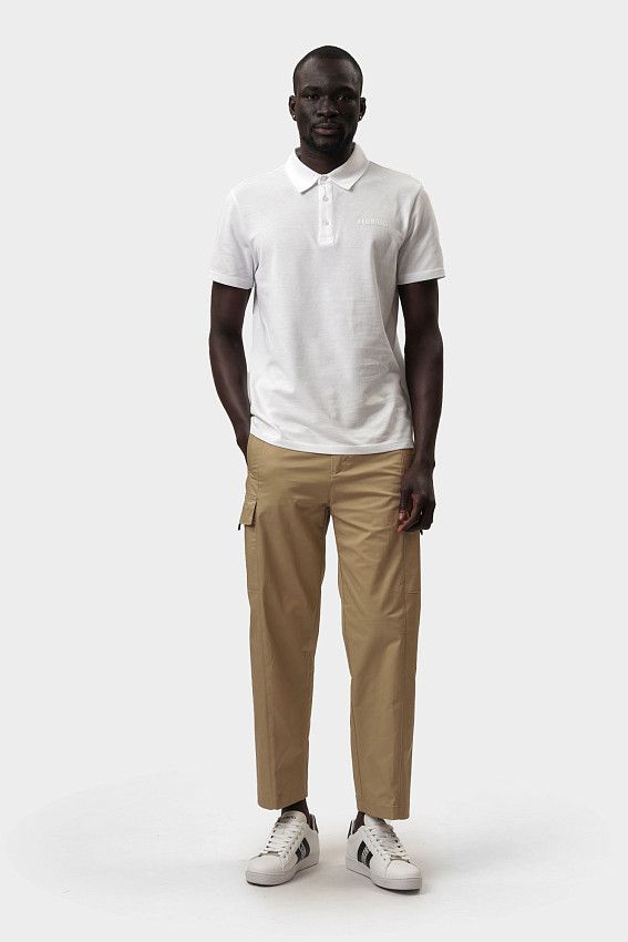 Поло Bikkembergs Белый