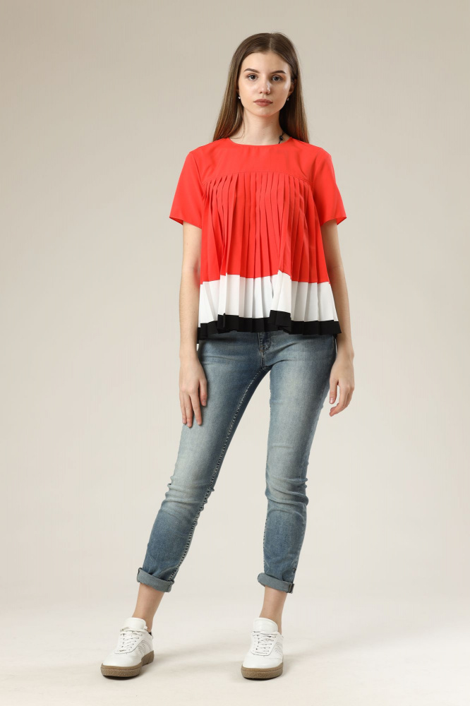 3KYH06_YNH3Z блуза armani exchange 