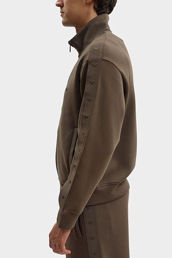 Толстовка из хлопка Emporio Armani