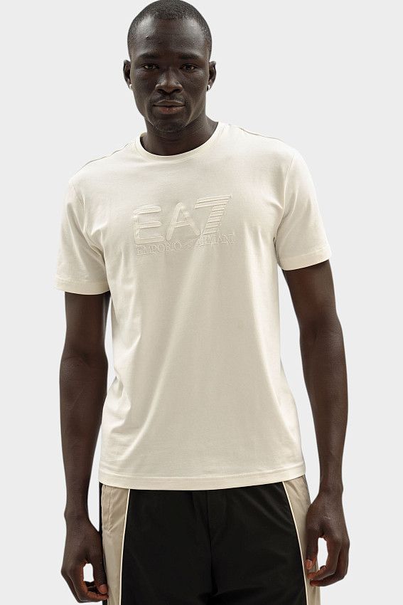 Футболка EA7 Бежевый