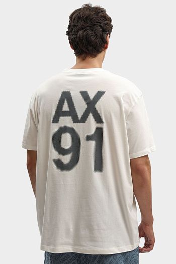 Футболка из хлопка Armani Exchange