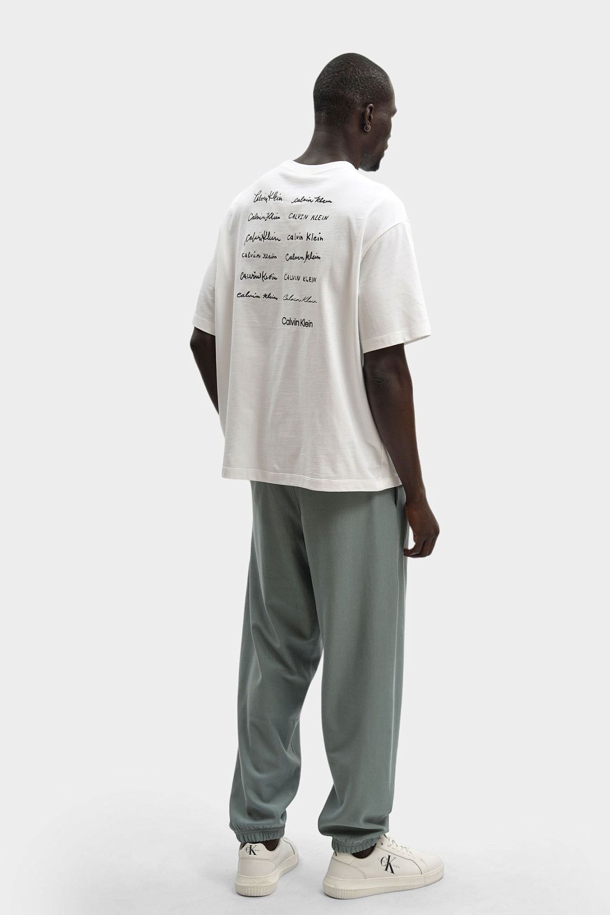 Брюки спортивные Calvin Klein Jeans Зеленый