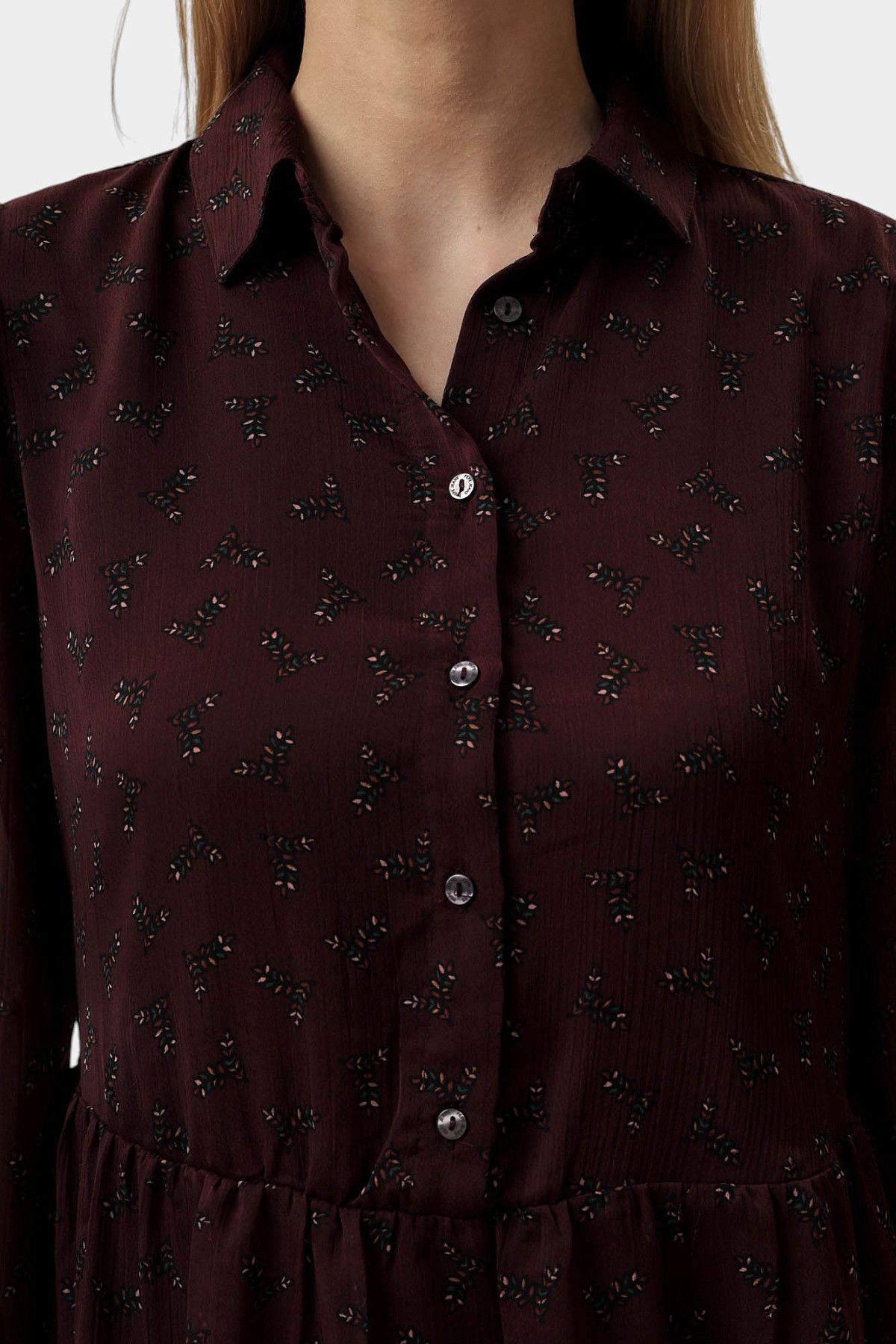 Платье Pepe Jeans Бордовый