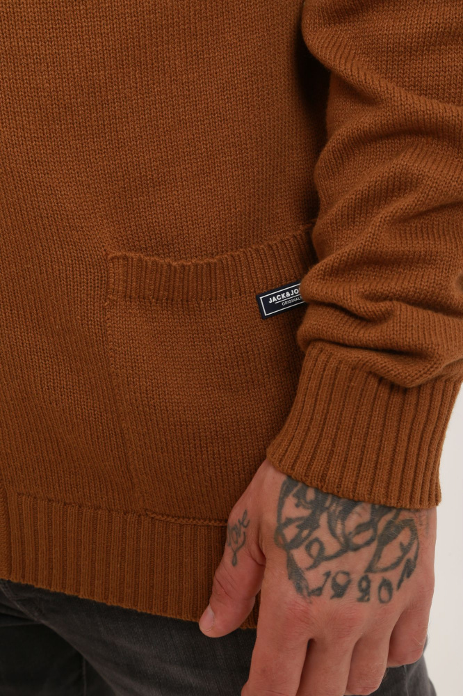 12193531 Кардиган Jack & Jones Коричневый