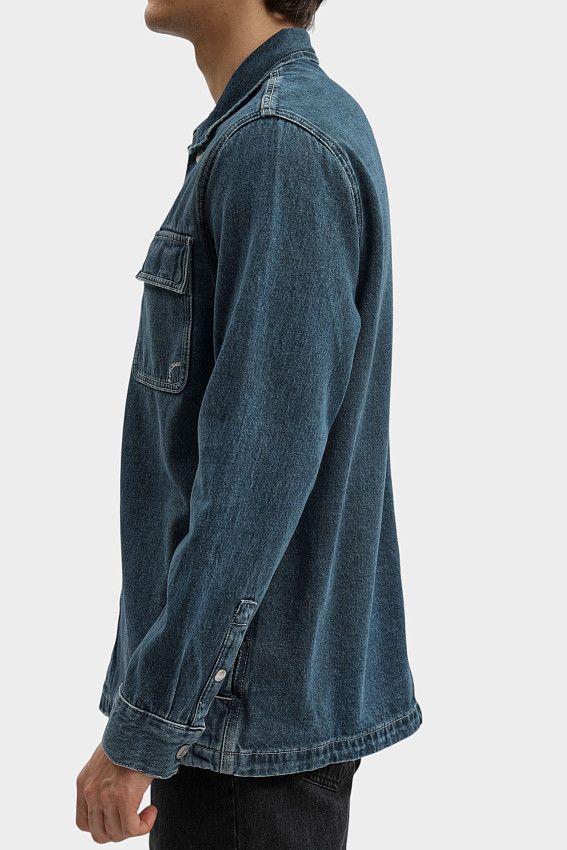 Рубашка джинсовая Pepe Jeans Синий