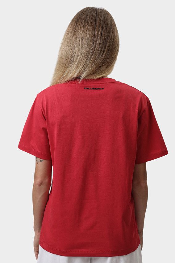 Футболка Karl Lagerfeld Красный