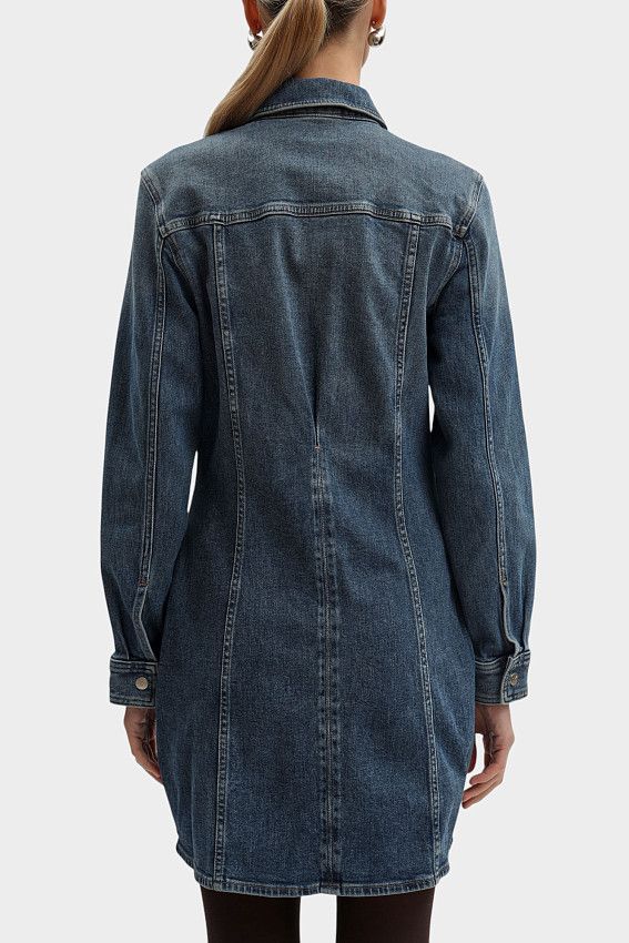 Платье джинсовое Calvin Klein Jeans Синий