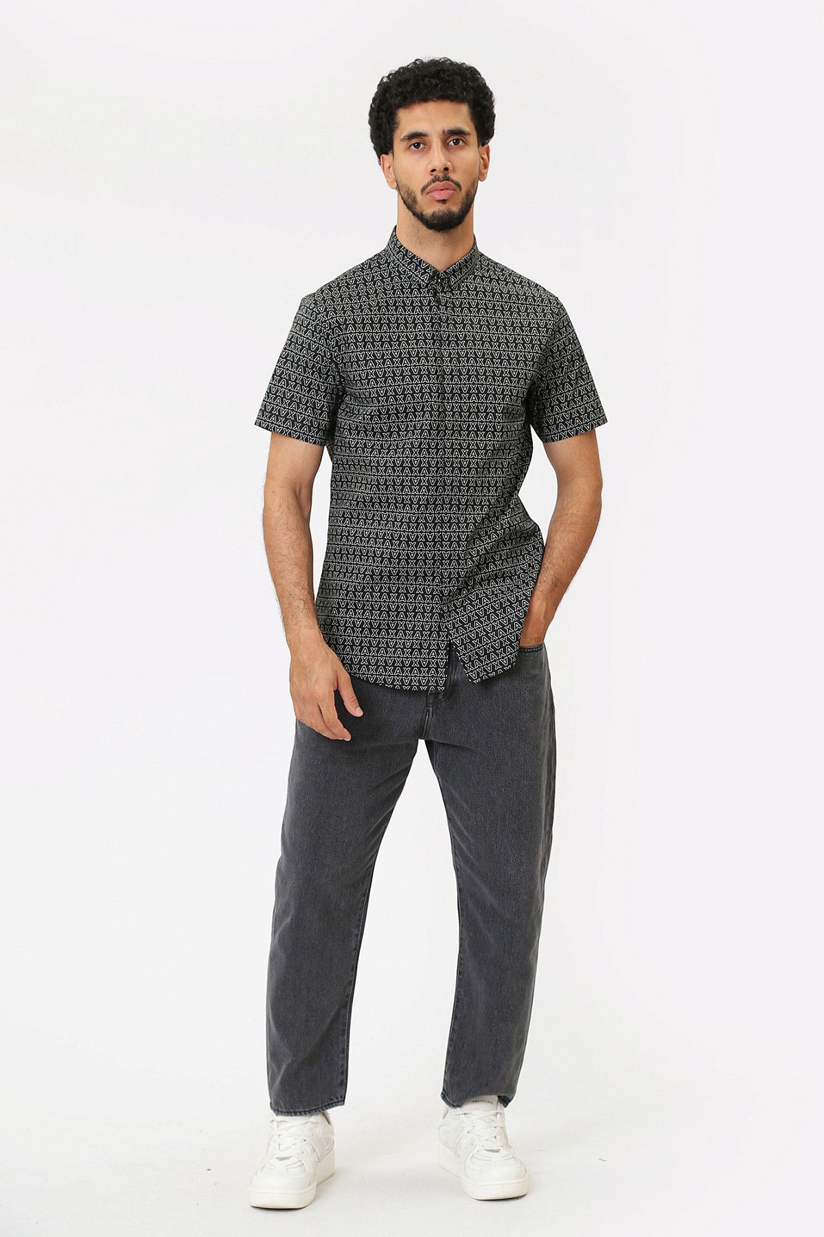 Рубашка Armani Exchange Черный