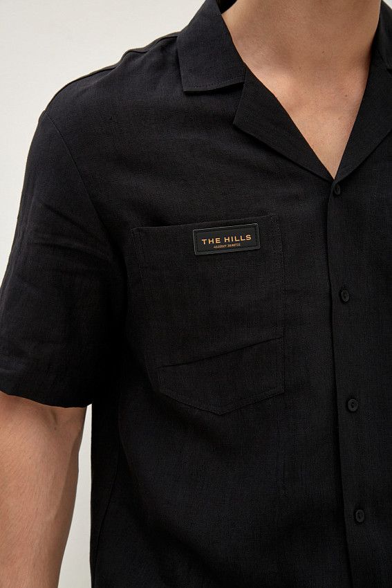 Рубашка с коротким рукавом The Hills Черный