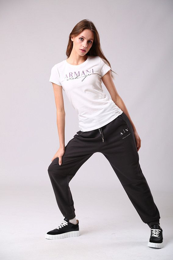 Брюки спортивные Armani Exchange Коричневый