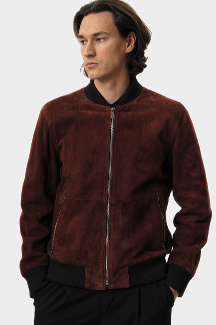 Куртка кожаная Strellson