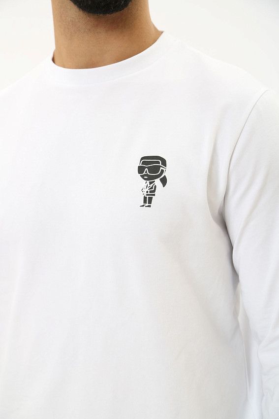 Лонгслив Karl Lagerfeld Белый