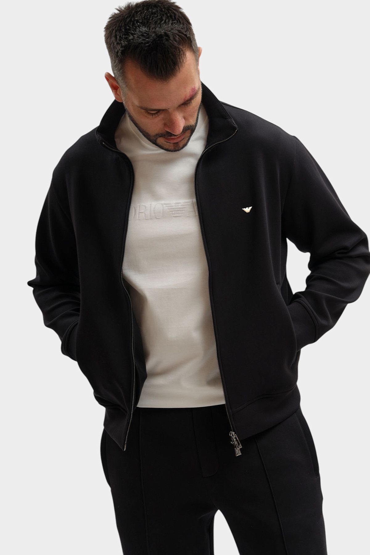 Толстовка Emporio Armani Черный