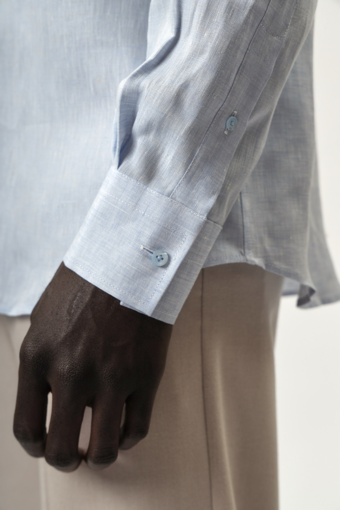 552667_605000 Рубашка Karl Lagerfeld Голубой