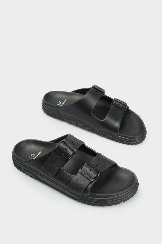 Шлепанцы Armani Exchange Черный
