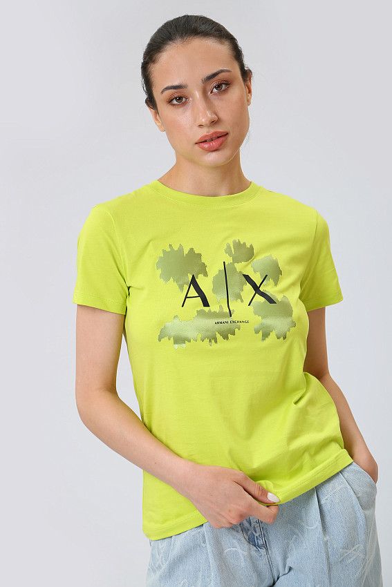 Футболка Armani Exchange Салатовый