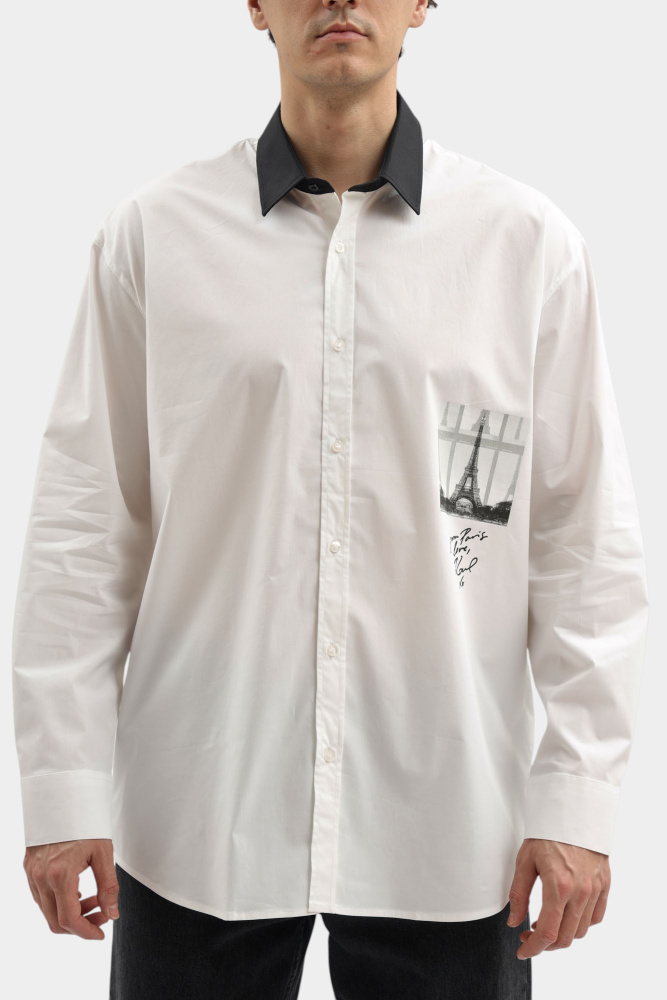 554675_605443 Рубашка Karl Lagerfeld Белый