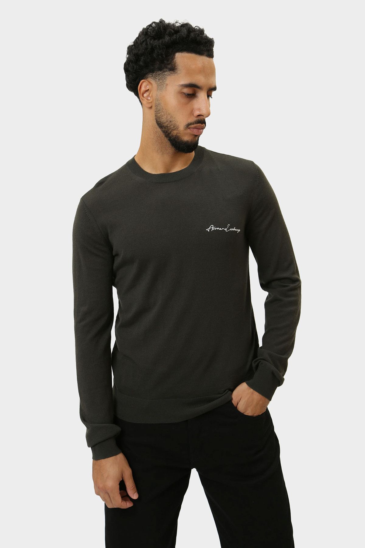 Джемпер Armani Exchange Коричневый