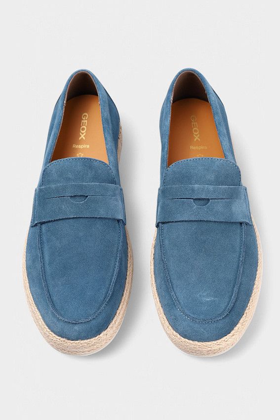 Слипоны Geox Синий