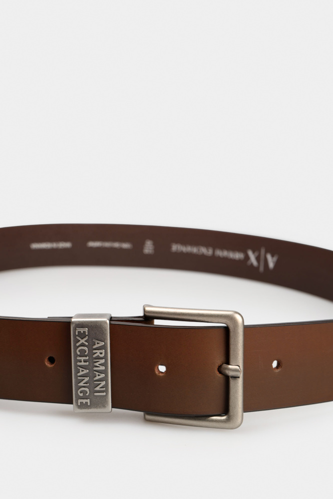 951186_CC528 Ремень Armani Exchange Коричневый