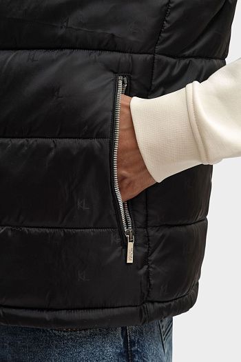 Жилет черный Karl Lagerfeld