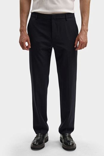 Брюки из натуральной шерсти Emporio Armani