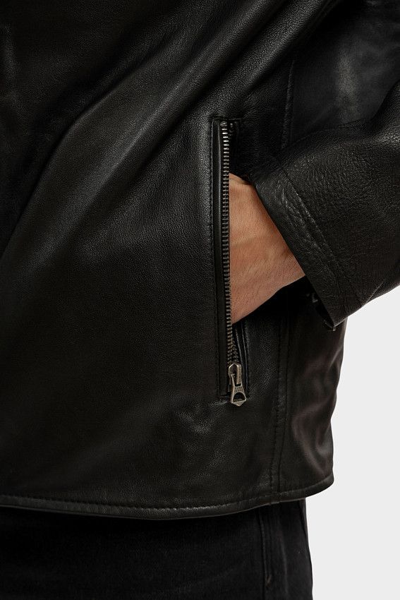 Куртка кожаная Pepe Jeans Черный