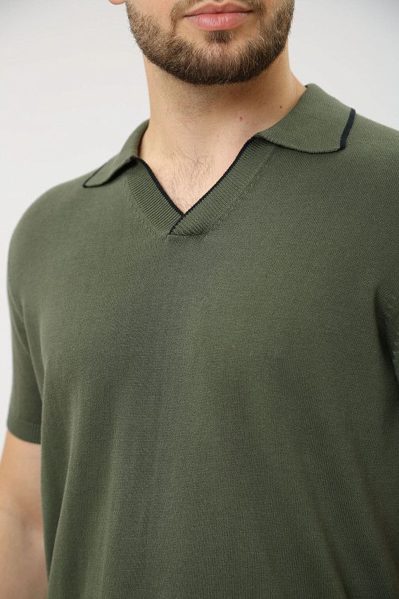 Поло Strellson Зеленый