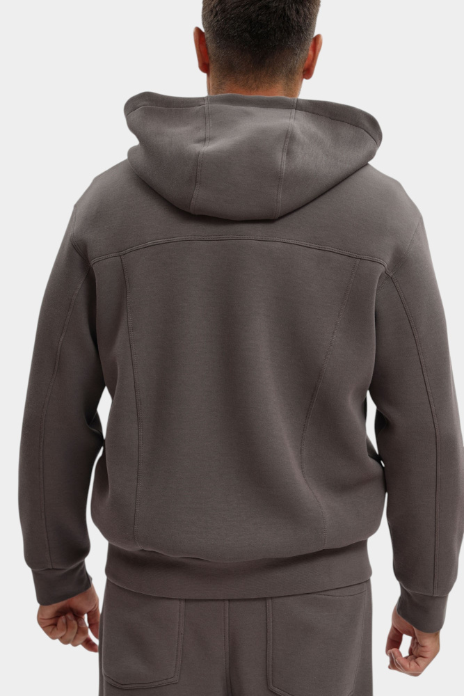 XM000967_AF16222 Толстовка с капюшоном Armani Exchange Серый