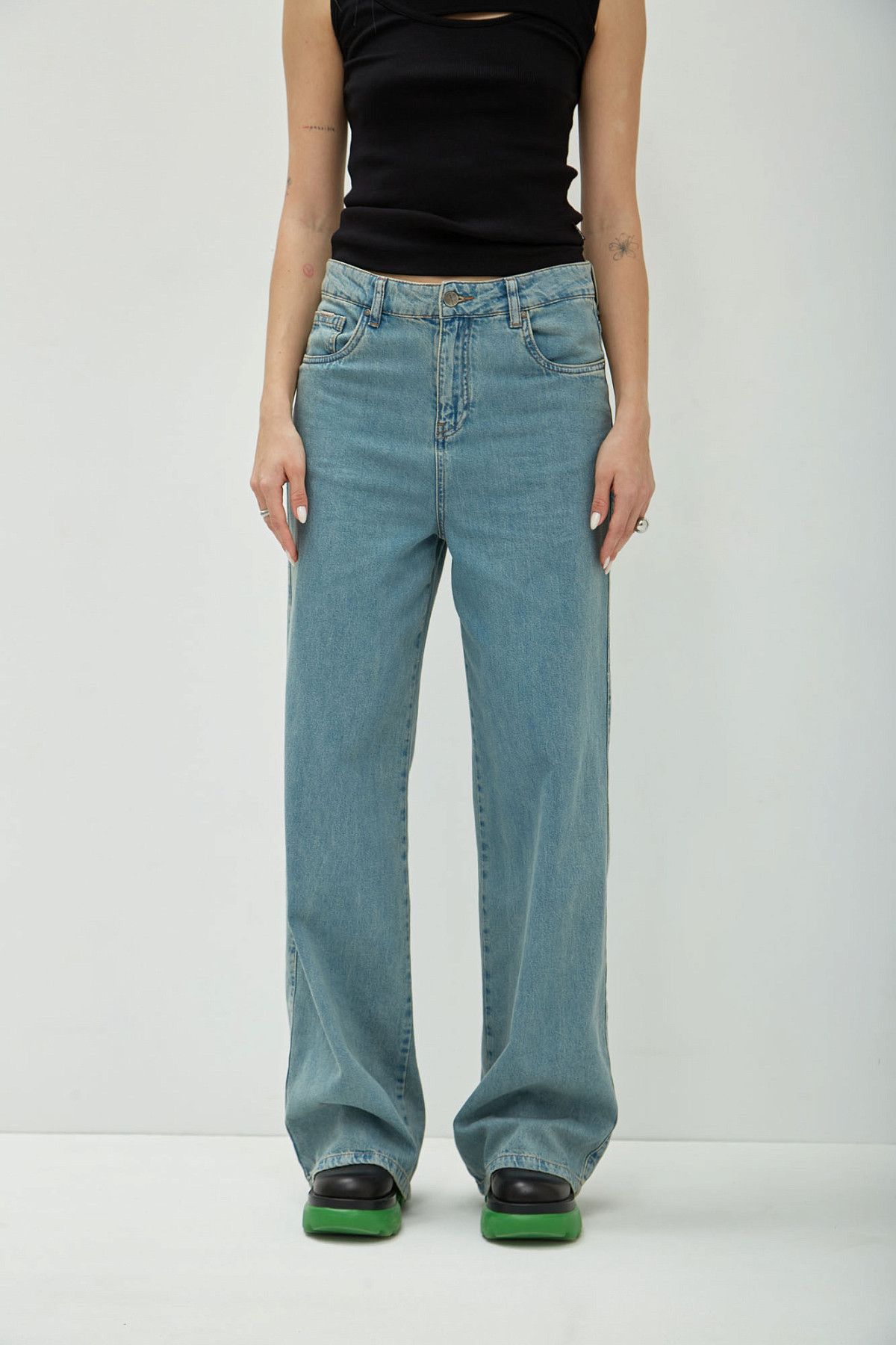Джинсы WIDE LEG  Van Mich