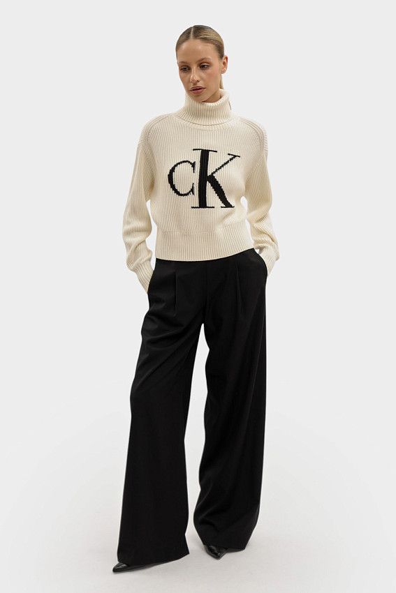 Свитер Calvin Klein Jeans Бежевый