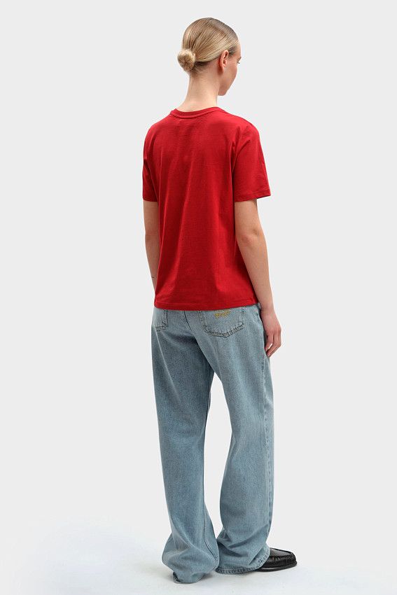 Футболка Trussardi Бордовый